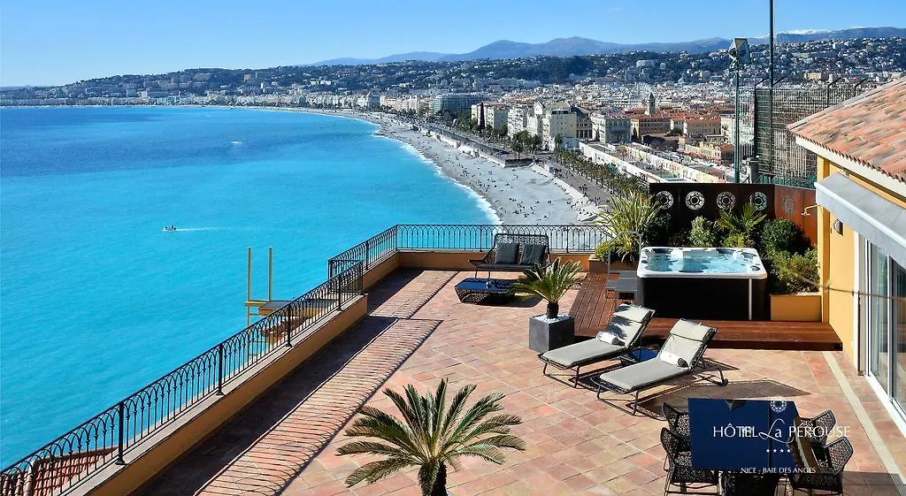 Hotel La Perouse Nice Baie Des Anges Franciaország